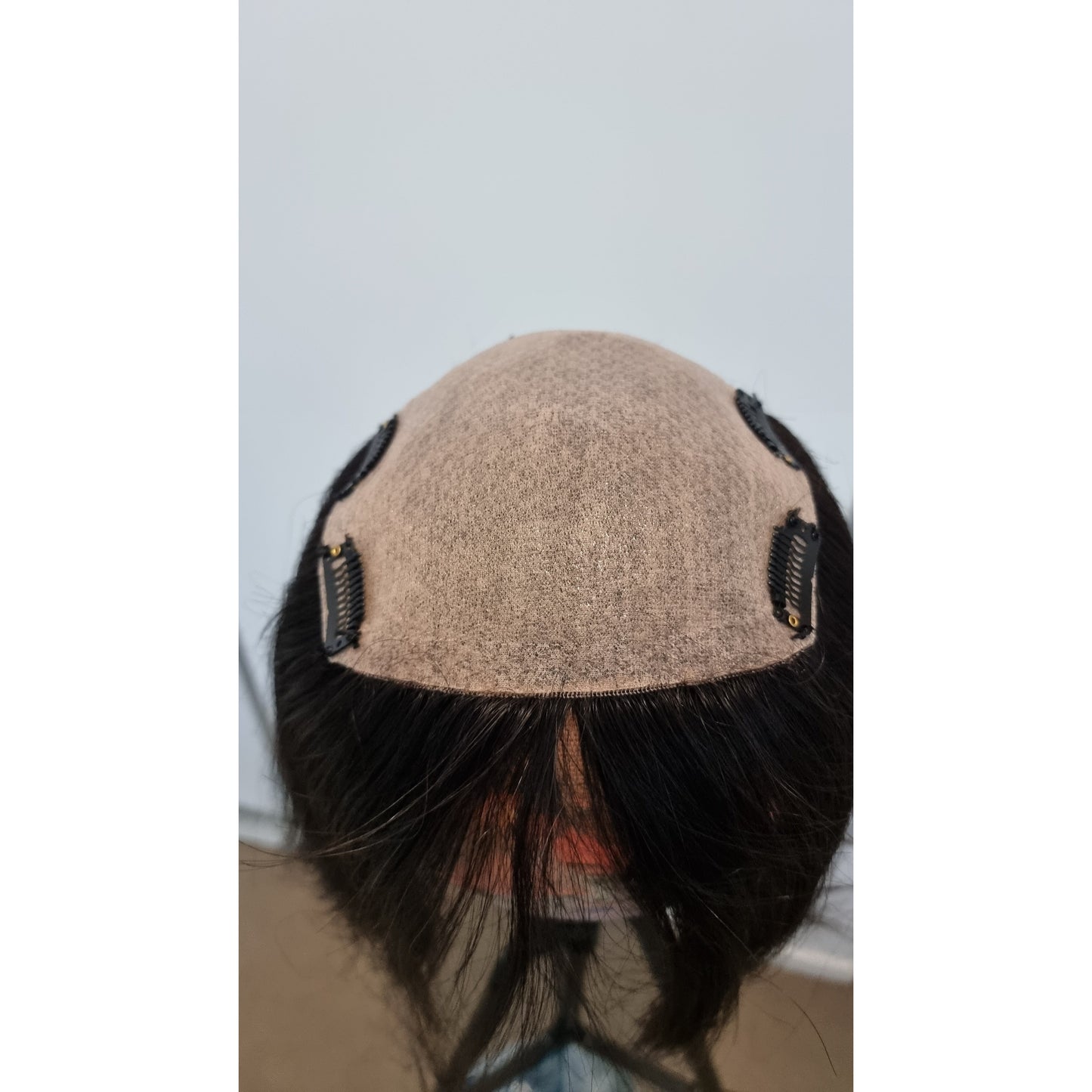 Black Hair Topper