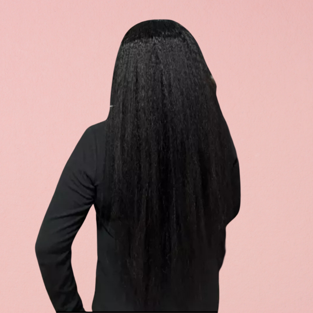 Kinky-Straight clip-ins