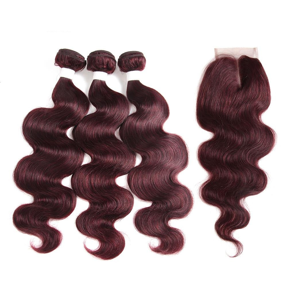 Burgundy Bundles and Frontal Closure